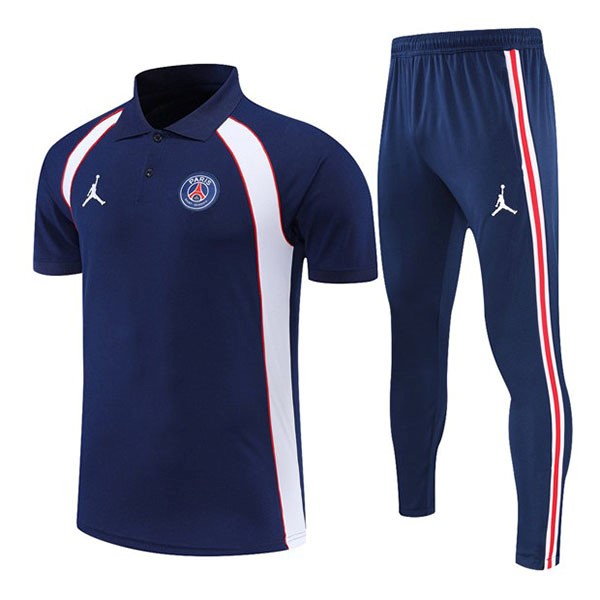 Polo Paris Saint Germain Conjunto Completo 2022 2023 Azul Marino